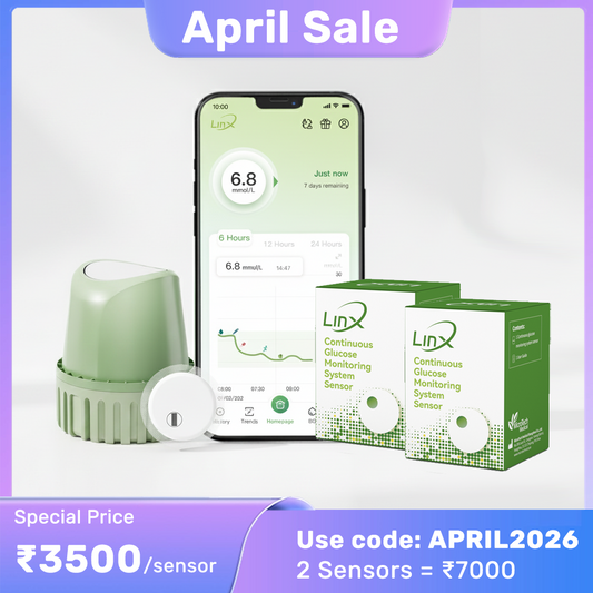 🔥April Flash Deal: 2-Pack  SusWel CGM Sensor  ₹3500 Each