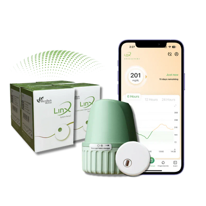 SusWel™ - Linx CGM Monitor - 1 CGM Sensor - SusWel.in