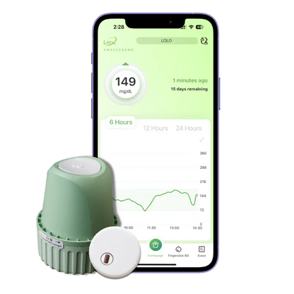 SusWel™ - Linx CGM Monitor - 1 CGM Sensor - SusWel.in